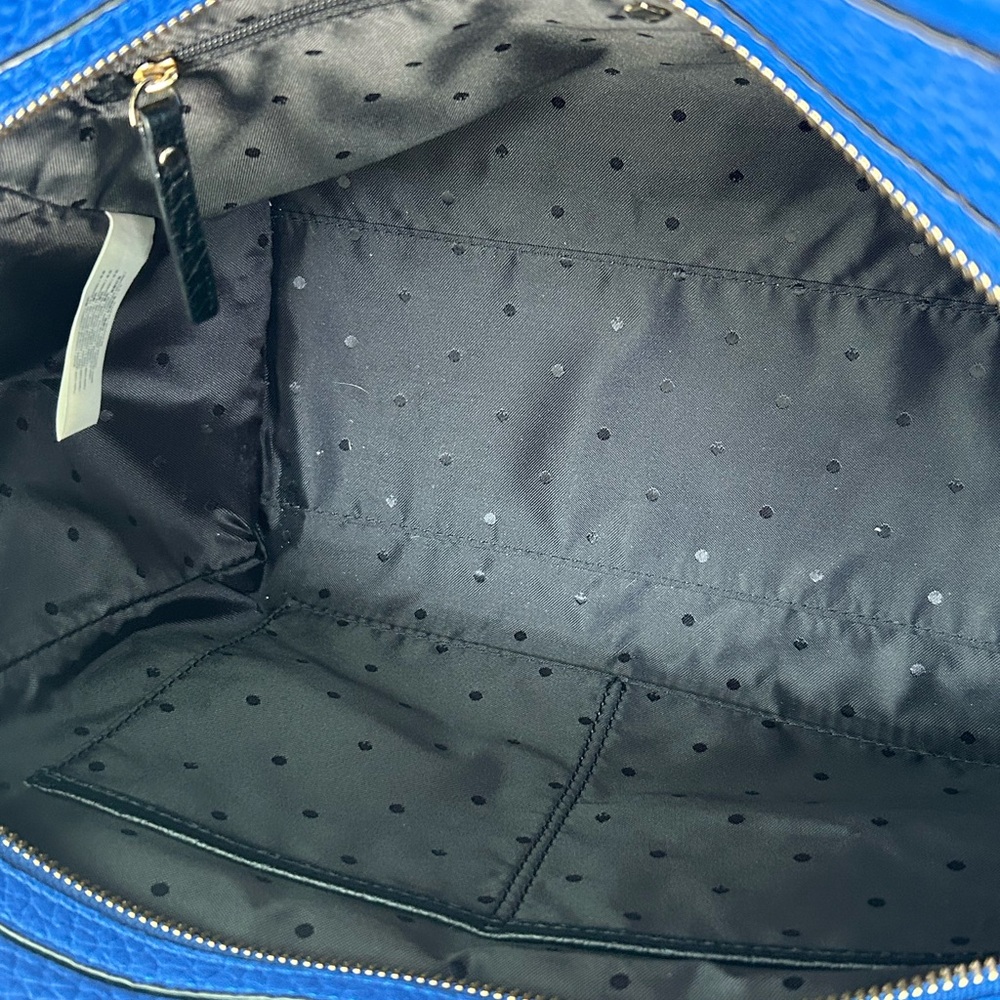 Kate Spade Blue and Cream Satchel - Picture 12 of 15